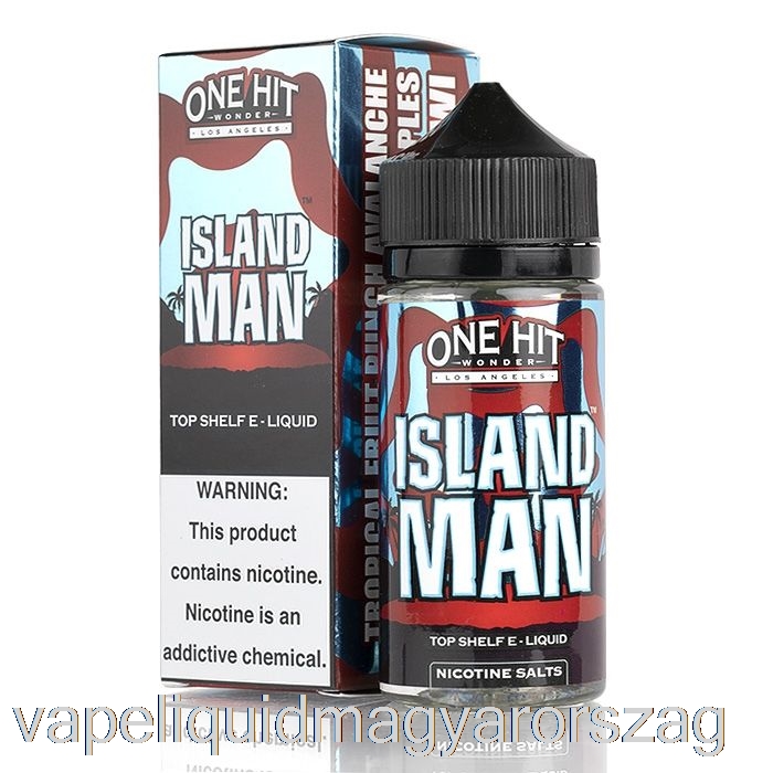 Island Man - One Hit Wonder - 100ml 0mg Vape Pen